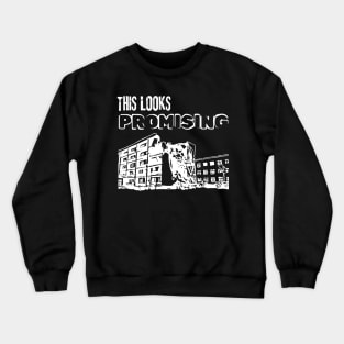 Abandoned Building - Funny Urban Explorer Crewneck Sweatshirt